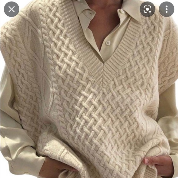 Frankie Shop Sweaters - Frankie shop oversized sweater vest